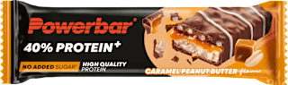 Proteinriegel 40 % + Crisp Caramel Peanut Butter PowerBar