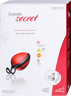 Gésagolyó Joyballs Secret, piros-fekete JOYDIVISION