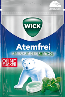 Bonbons Atemfrei mit Menthol zuckerfrei Wick