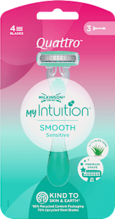 Еднократна самобръсначка Quattro Smooth Sensitive  WILKINSON SWORD