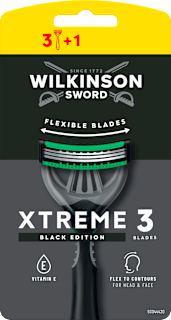 Xtreme 3 Black jednokratni brijač WILKINSON SWORD