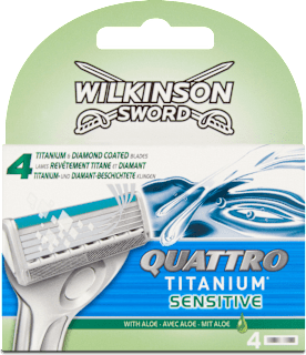 Férfi borotvabetét, Quattro Titanium Sensitive WILKINSON SWORD