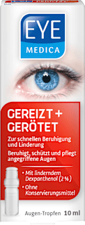 Augentropfen Gereizt und Gerötet EYE MEDICA