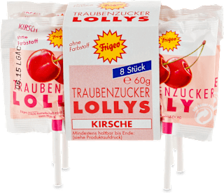 Traubenzucker Lollys sortiert Frigeo