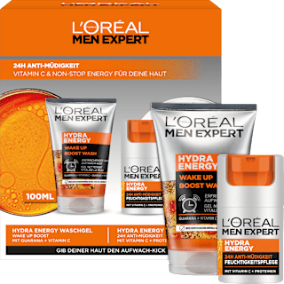 Geschenkset Hydra Energy Pflege + Reinigung 2tlg L'ORÉAL PARiS MEN EXPERT