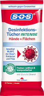 Desinfektionstücher Intense SOS