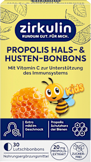 Propolis Hals- & Husten-Bonbons Kids 30 St Zirkulin