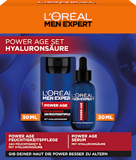 Geschenkset Power Age mit Hyaluronsäure 2tlg L'ORÉAL PARiS MEN EXPERT