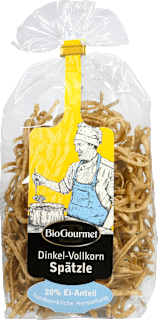 Spätzle aus Dinkel-Vollkorn BioGourmet