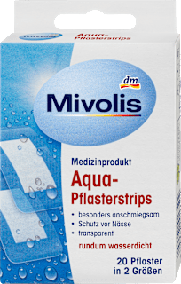 Vodootporni transparentni flasteri Mivolis