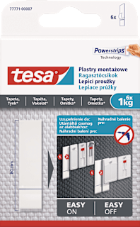 Plastry montażowe do tapet 1kg 6szt tesa