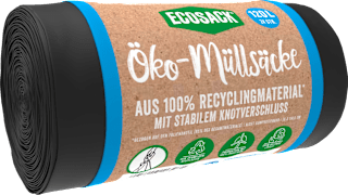 Schwerlastsack Öko 120 l mit Knotverschluss Ecosack