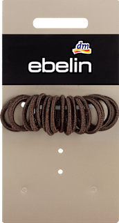 Elastici per capelli piccoli marroni ebelin