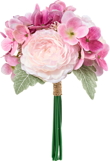 Frühlingsstrauß Hortensie/Ranunkel, altrosa Dekorieren & Einrichten