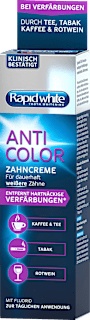 Zahnpasta Anti Color Rapid white