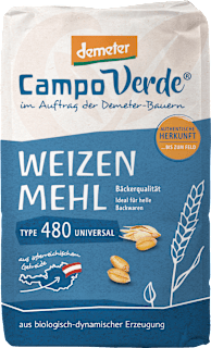 Weizenmehl Typ 480 Campo Verde