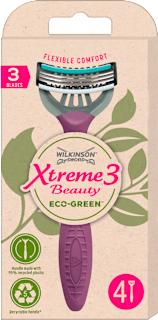 Dámske jednorazové holiace strojčeky Xtreme 3 Beauty Eco Green  WILKINSON SWORD