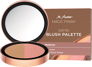 Blushpalette Magic Finish Dark Honey & Nude Flush M. Asam