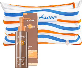 Selbstbräuner Lotion Körper + beach pillow bag, 1 St