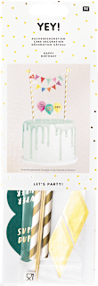 Dekoracija za tortu - Happy Birthday RICO DESIGN