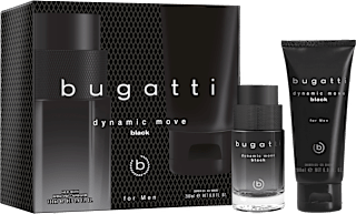Geschenkset Dynamic Move Man Black 2tlg bugatti