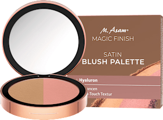 Blush Palette Satin Dark Honey & Nude Flush M. Asam