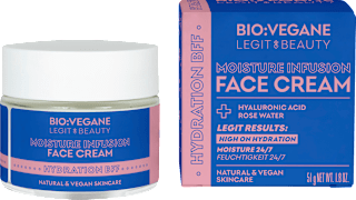 Feuchtigkeitscreme Moisture Infusion BIO:VEGANE