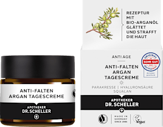 Anti Falten Gesichtscreme Argan Dr. Scheller