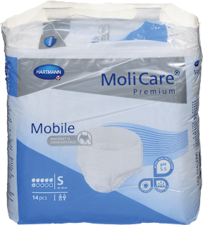 Mobilne neprepustne hlačke Premium Mobile 6, velikost S HARTMANN MoliCare