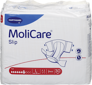 Inkontinenčne predloge Slip 7, velikost L HARTMANN MoliCare