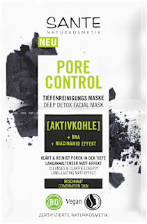 Maska za obraz Pore Control, 2 x 4 ml Santé