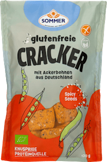 Cracker aus Bohnen Spicy Seeds SOMMER