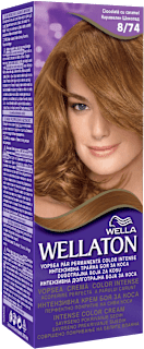 Дълготрайна боя за коса - Nr. 8/74 Wellaton