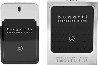 Apă de toaletă singature black bărbați bugatti