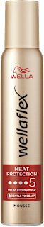Spumă de păr cu protecție termică wellaflex