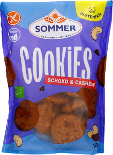 Cookies, Choco & Cashew, glutenfrei SOMMER