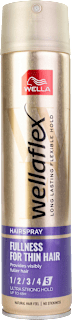 Lakier do włosów (5) Objętość Włosy Cienkie  wellaflex