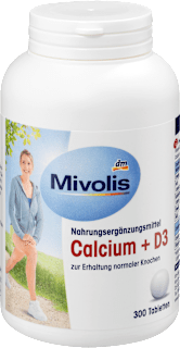 Kalcij + D3 u tabletama, 300 kom Mivolis