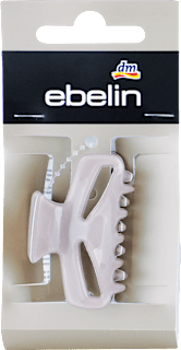 Sponka za lase, bež ebelin
