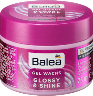 Voskový gél pre lesk vlasov Glossy & Shine Balea