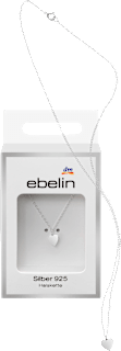 Srebrny naszyjnik ebelin