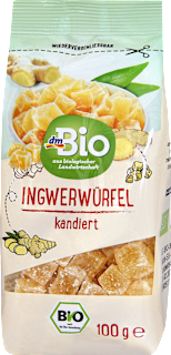 Zázvor kandizované kocky dmBio