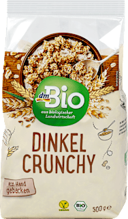 Bio hrustljavi praženi pirini muesli dmBio