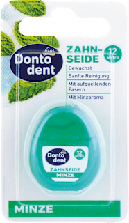 Zubná niť s mätovou arómou Dontodent