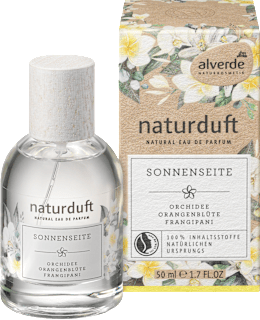 Eau de Parfum Naturduft Sonnenseite alverde NATURKOSMETIK