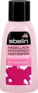 Nagellackentferner acetonfrei Aloe Vera Duft ebelin