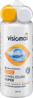 Soluție super pentru lentile de contact Visiomax