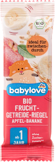 bio tyčinka jablko-banán s ovesnými vločkami babylove