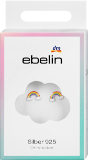 Regenbogen Ohrstecker Silber 925 (1 Paar) ebelin