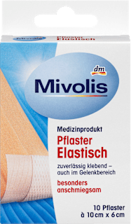 Plaster elastyczny 10 cm x 6 cm Mivolis